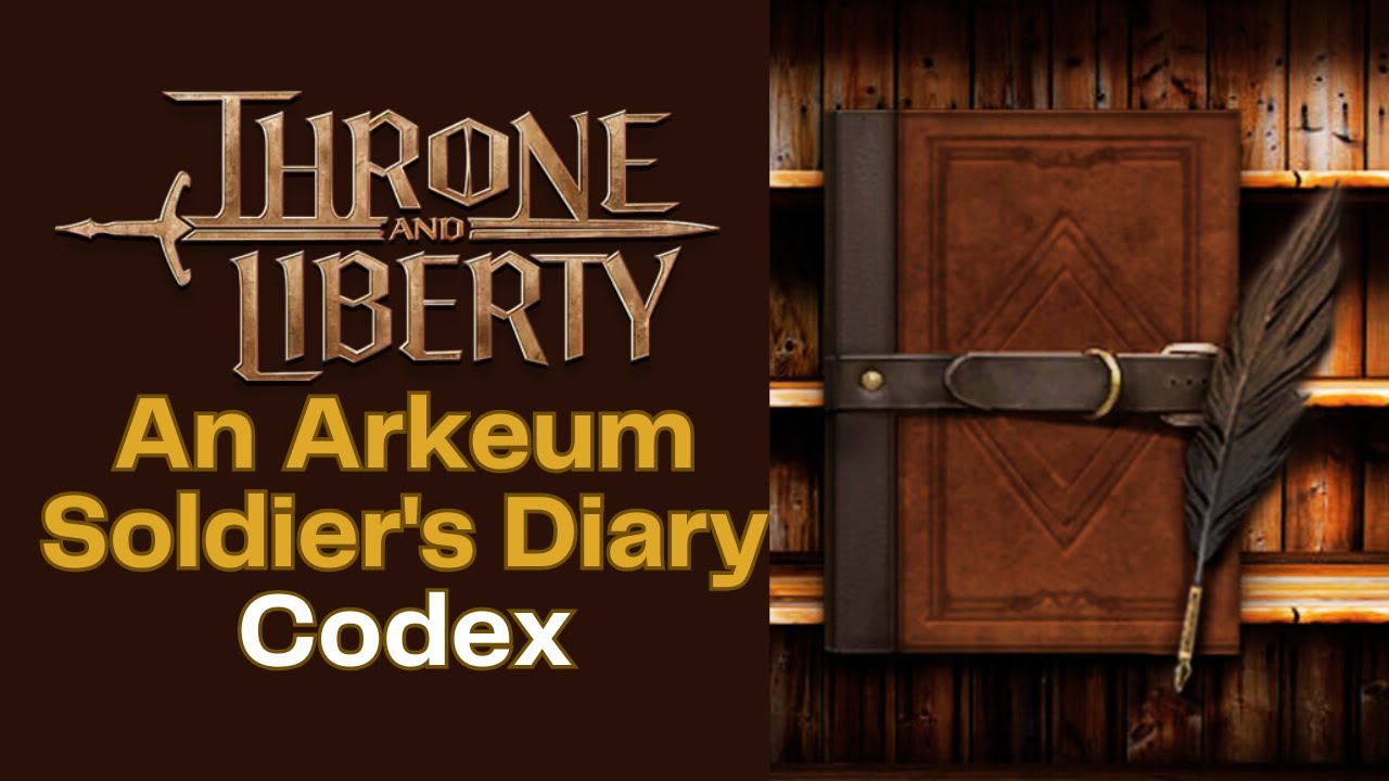 An Arkeum Soldier's Diary Throne and Liberty Codex Collection