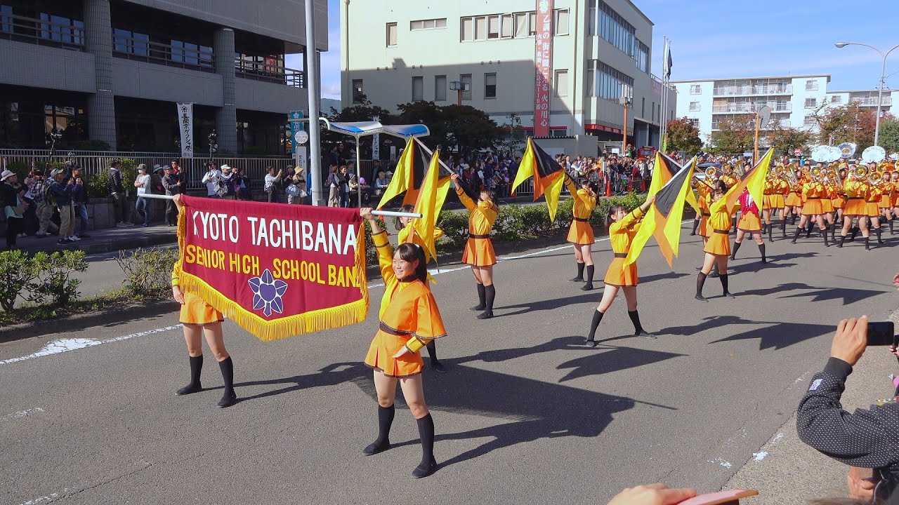 京都橘S.H.S. BAND 長岡京ガラシャ祭 2019 パレード