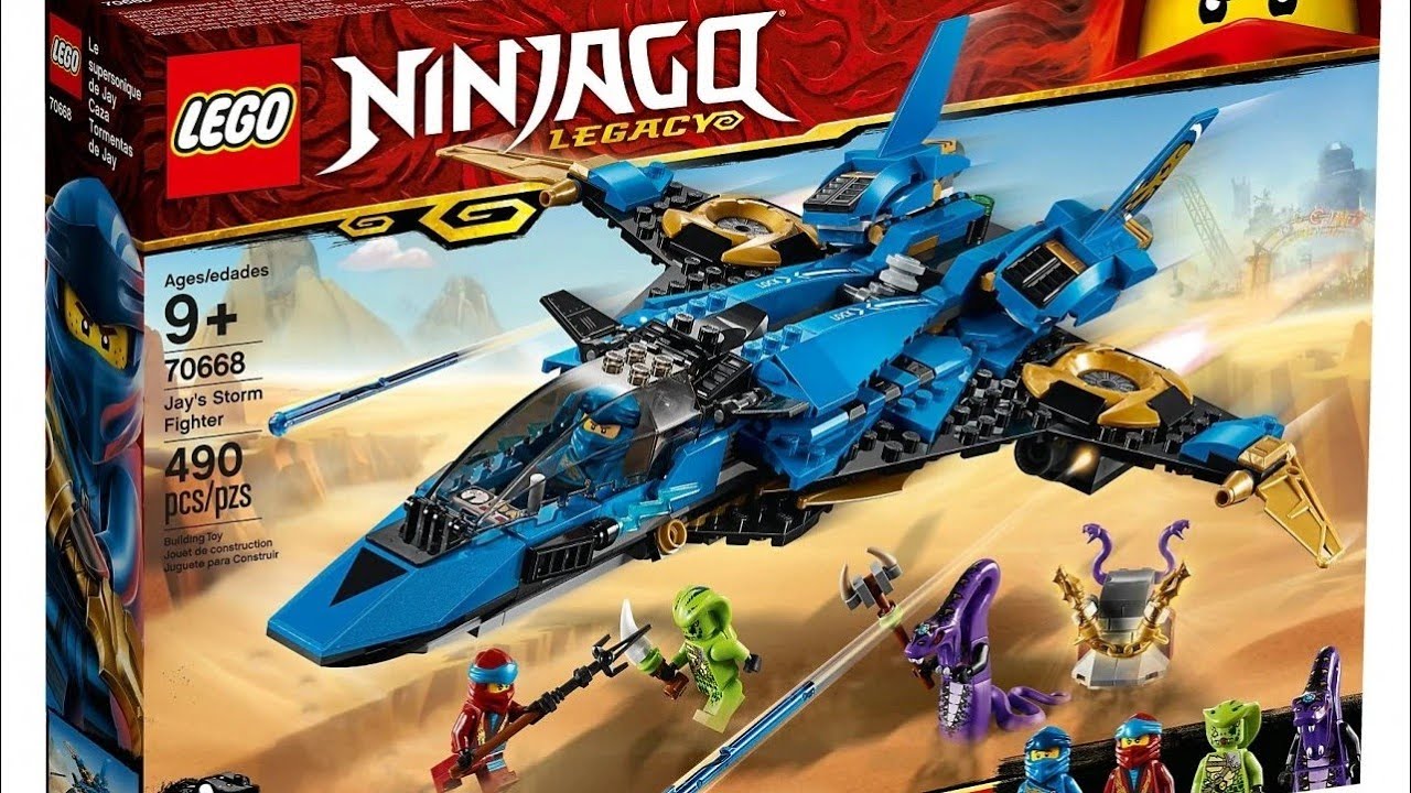 Tutorial menyusun LEGO Ninjago Legacy – Jay’s Storm Fighter (70668)