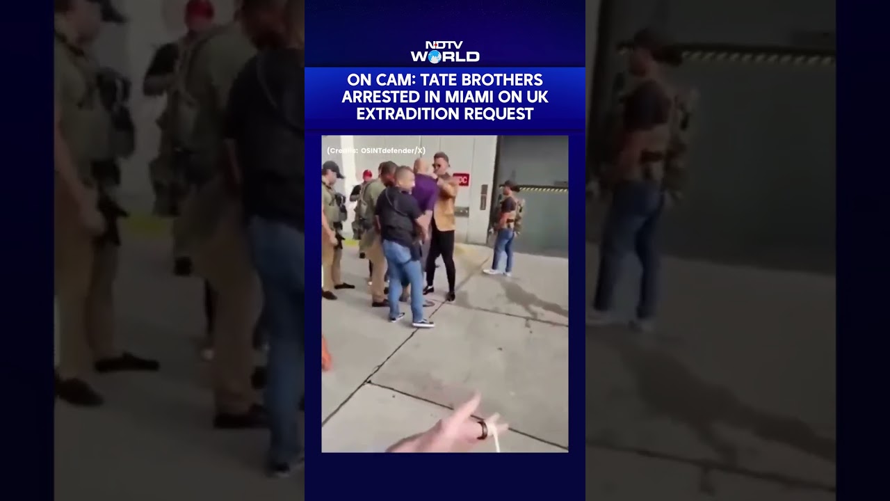 Andrew And Tristan Tate Taken Into Custody In Miami Amid UK Extradition Request