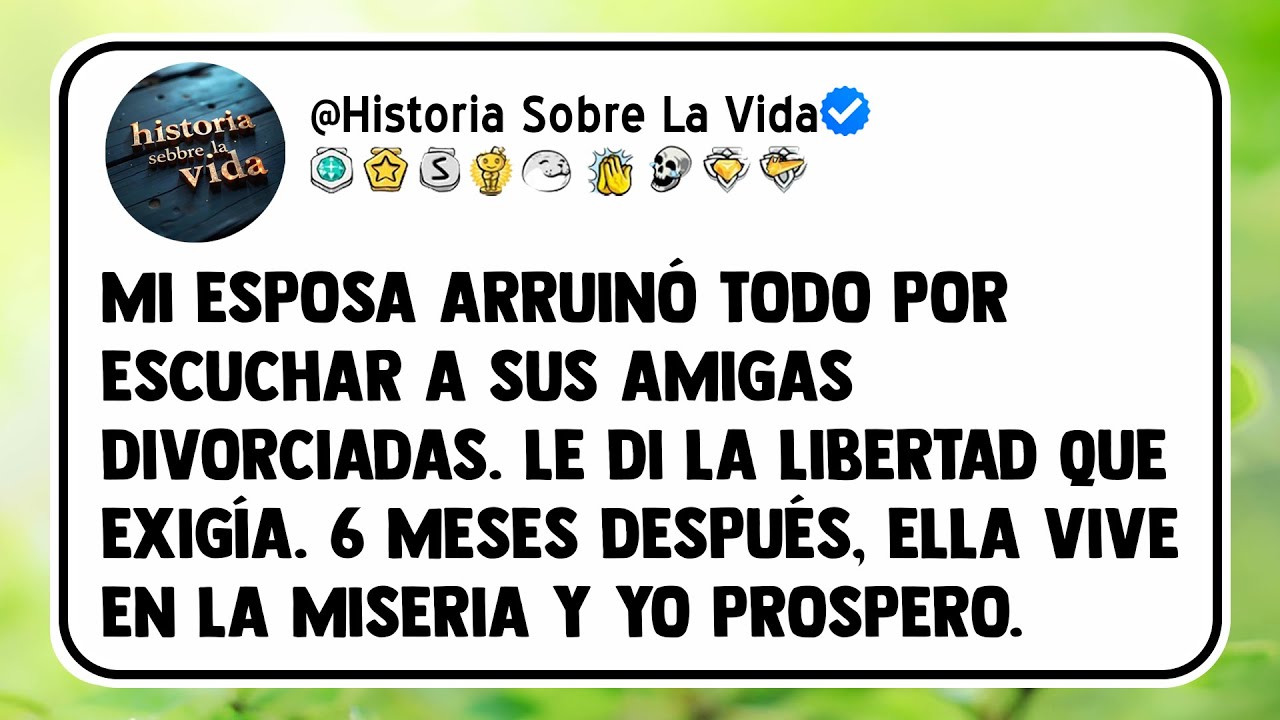 Mi esposa arruinó todo por escuchar a sus amigas divorciadas. Le di la libertad que exigía.
