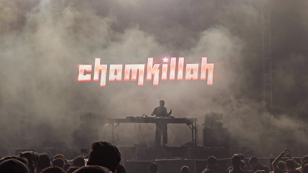 @NucleyaMusic Chamkillah Unleashed: Nucleya's Surprise Performance in Delhi NSIC Okhla
