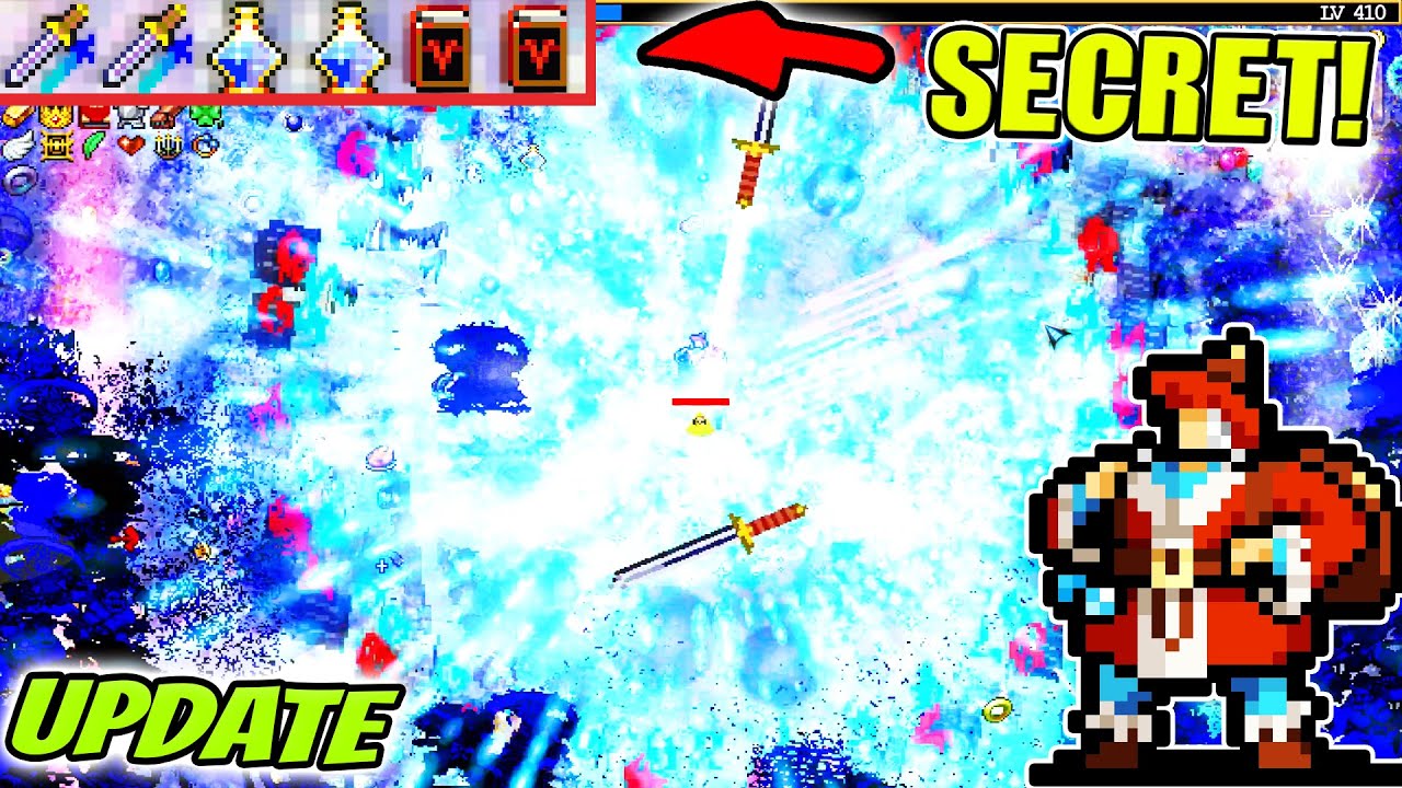 This SECRET interaction DOUBLES evolved weapons | Vampire Survivors