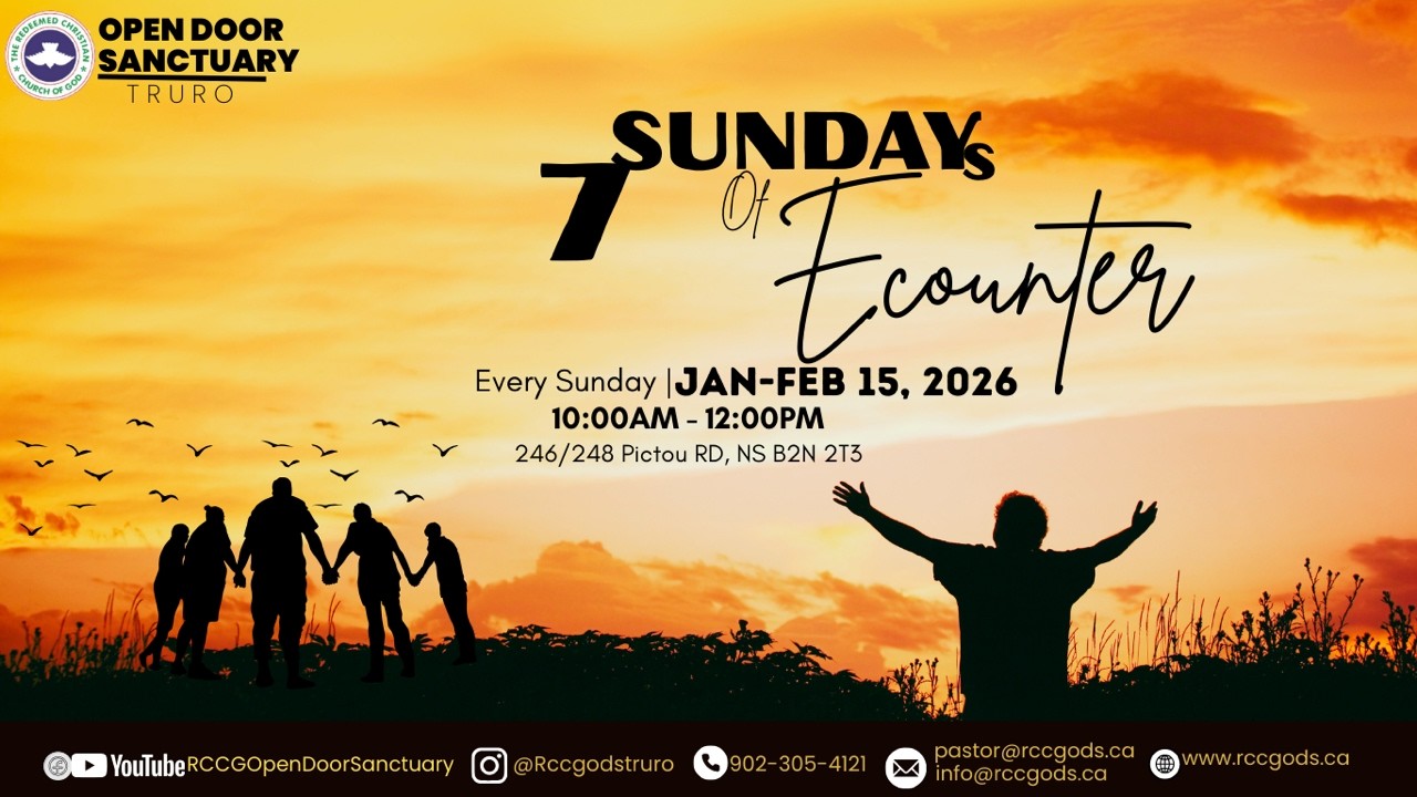 Sunday Celebration  Service || February 8th 2026 || RCCG Open Door Sanctuary Truro