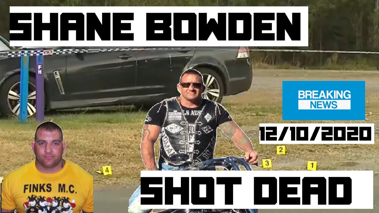 Shane Bowden ex Finks, ex Mongols | Shot Dead | GoldCoast