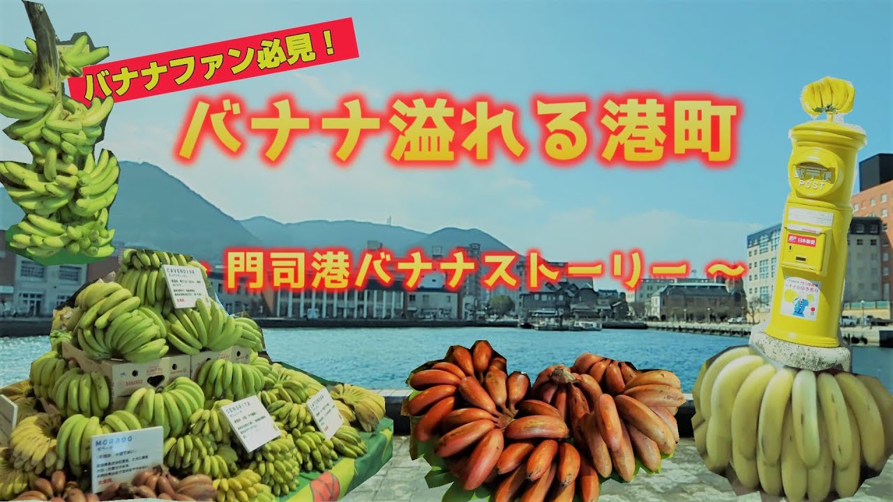 バナナファン🍌必見！「バナナ溢れる港町～門司港バナナストーリー～」
