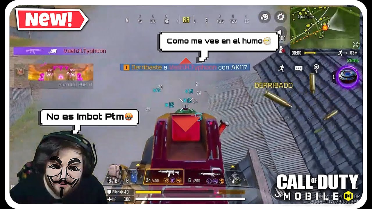 EL &ldquo;AIMBOT&rdquo; DEL OSO DESCUBIERTO POR UN TOXICO🤣AIM ASIST ESTA 100% CHETADO🔥| CALL OF DUTY MOBILE |