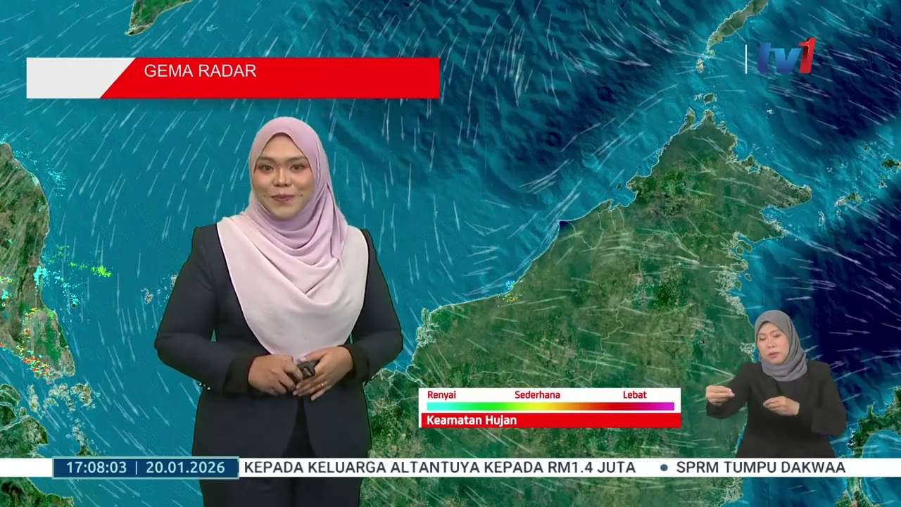 20 JAN 2026 - BERITA WILAYAH - LINTAS LANGSUNG JABATAN METEOROLOGI MALAYSIA