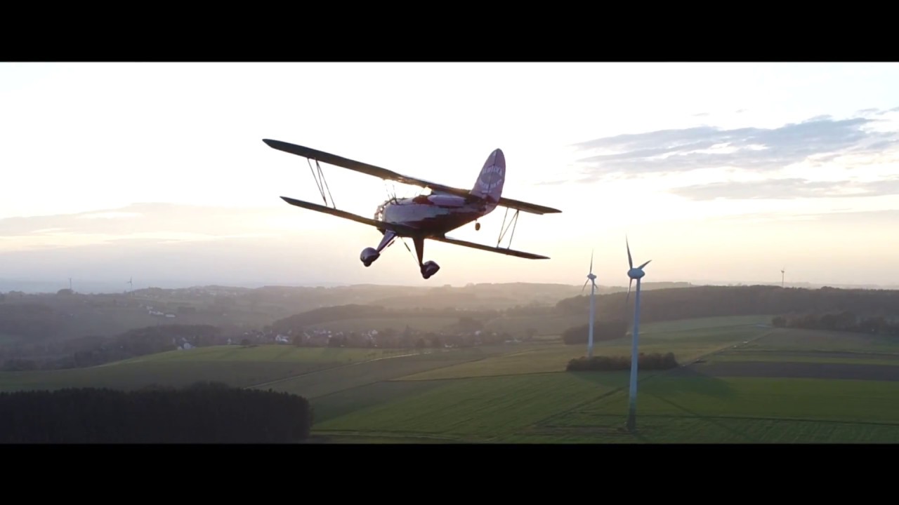 WACO YMF-5 33 % Sunset Flight - Patrick Georg