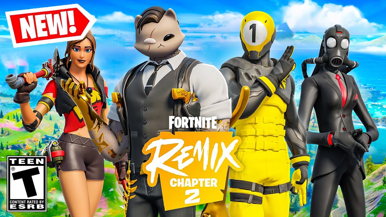 *NEW* FORTNITE CHAPTER 2 REMIX UPDATE!! NEW MAP, BATTLE PASS & MORE! (Fortnite Remix)