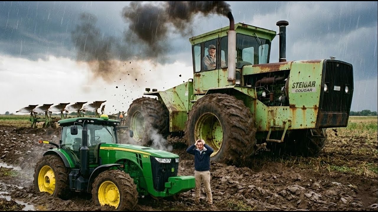 The Giant Steiger Was Tagged Scrap... Paid-off Old Iron Kept The Farm Debt-free