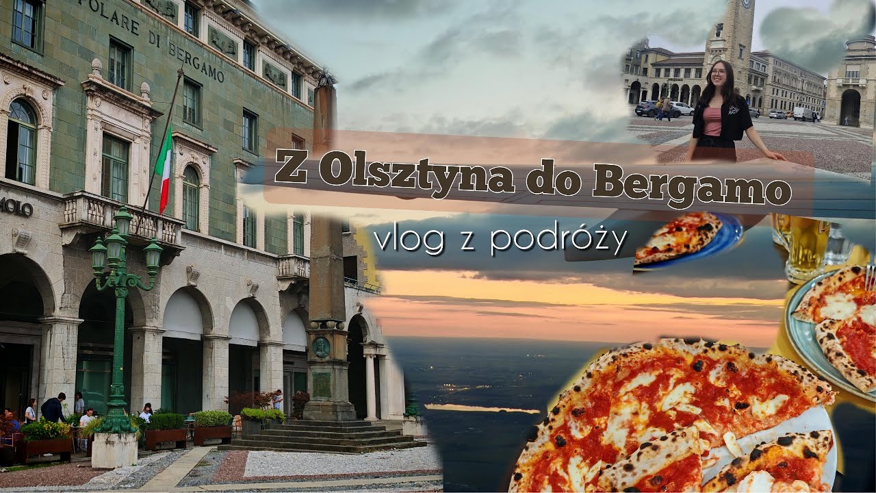 Podróż do Bergamo vlog #włochy 1