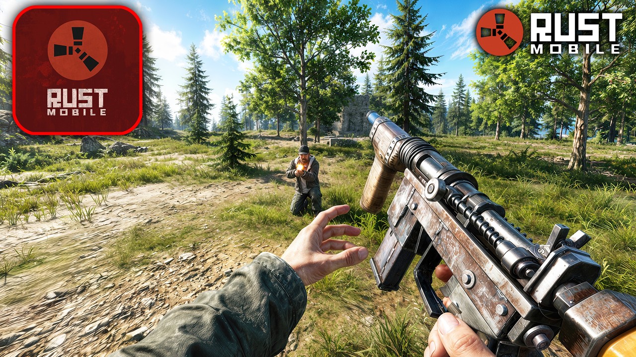 Rust Mobile &mdash; Лучший симулятор выживания УЖЕ ЗДЕСЬ! 🔥 Геймплей, часть 1 (iOS / Android)