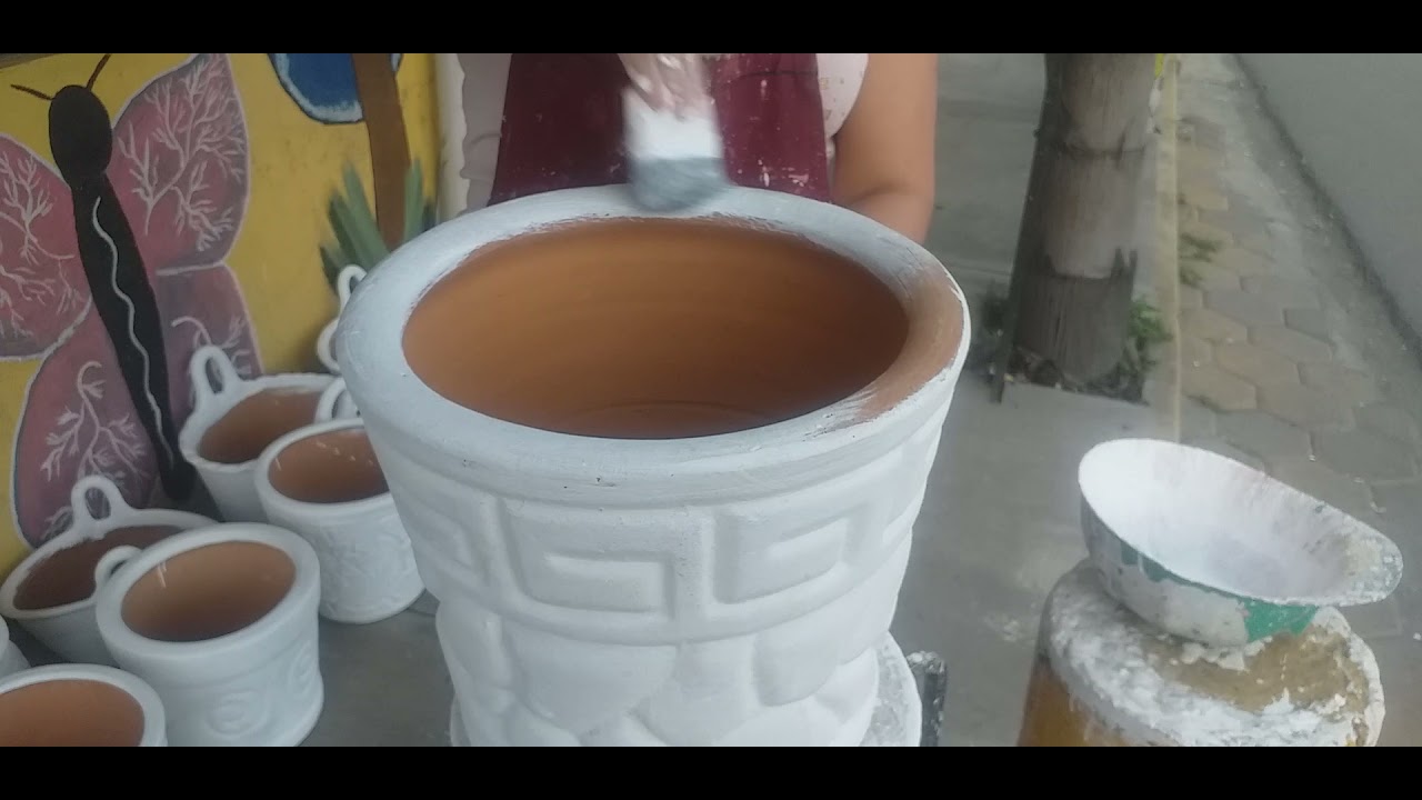 ‼El Primer Pas&oacute; para Pintar una Maceta De Barro🏺‼