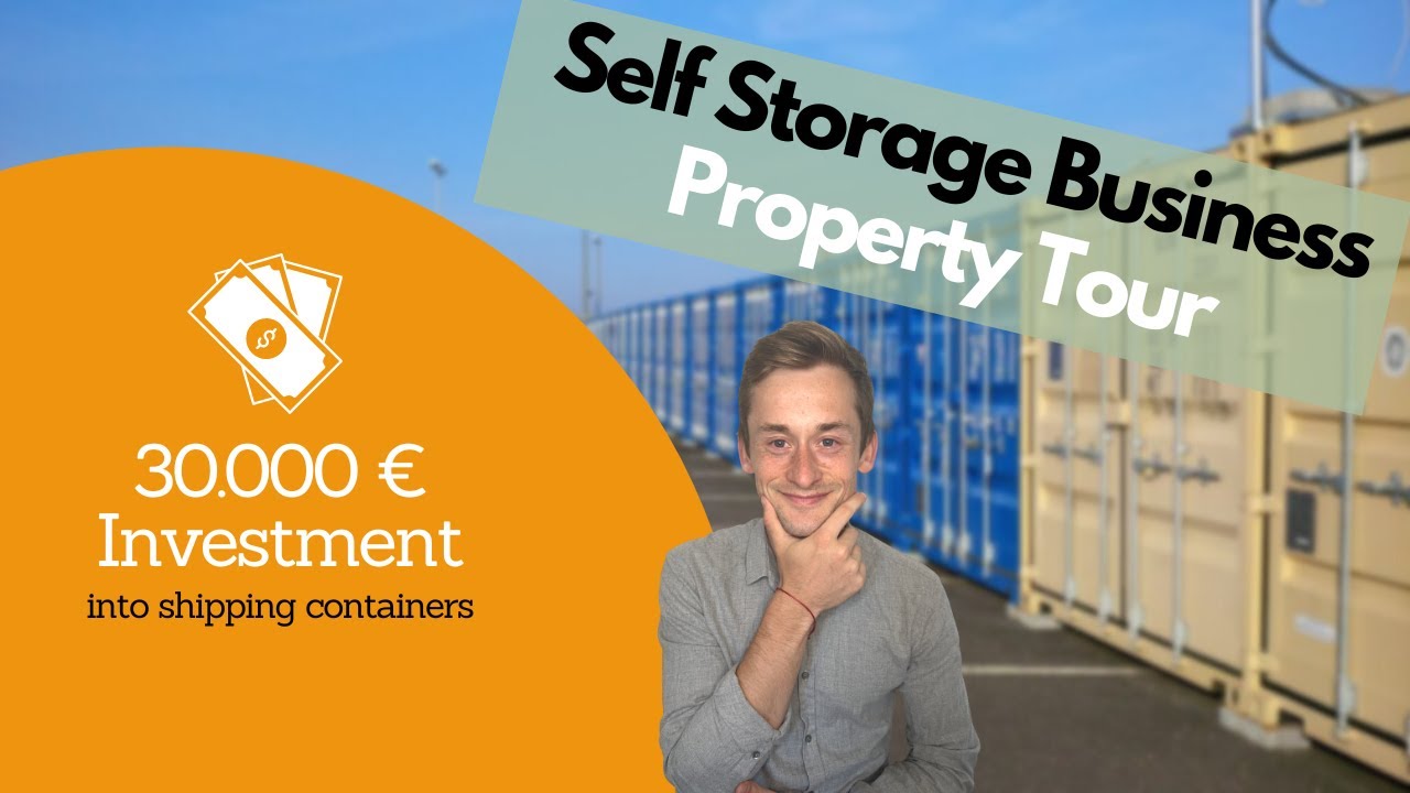 SELF STORAGE BUSINESS: 30.000€ INVESTMENT IN SHIPPING CONTAINERS: Property Tour