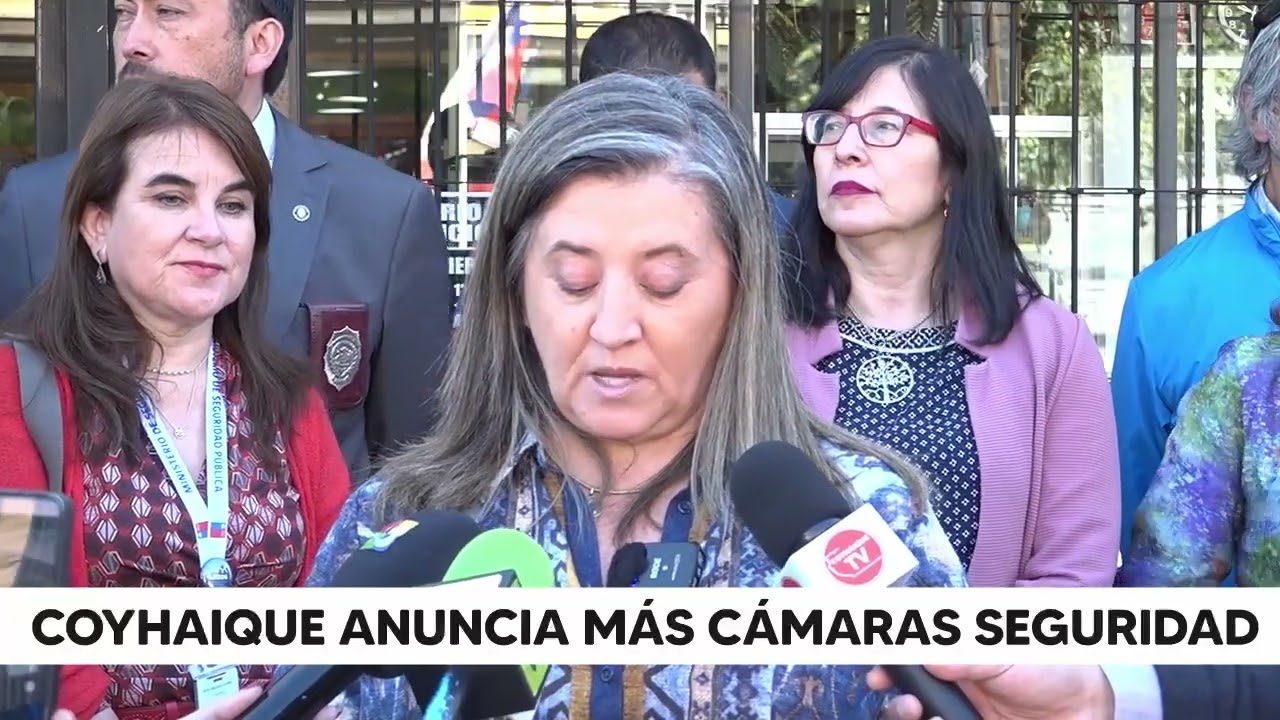 Municipio de Coyhaique anuncia instalación de 28 cámaras de televigilancia