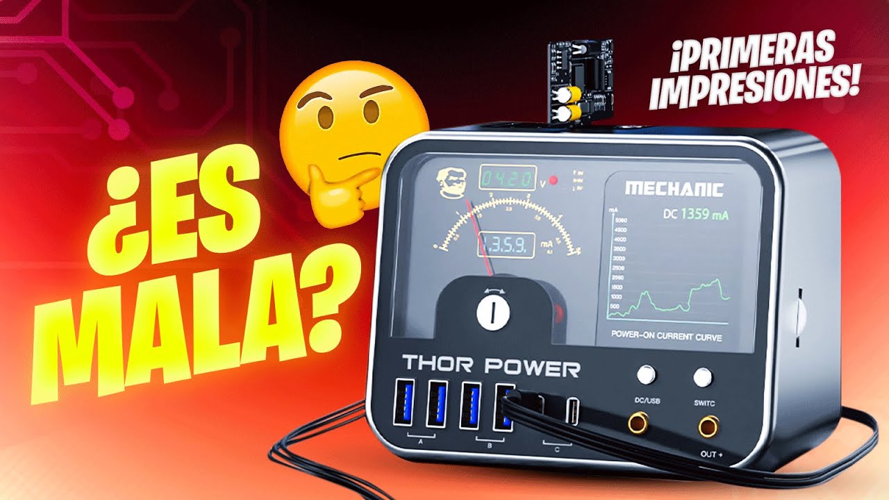 En realidad vale la pena los $100 😑 | FUENTE DE PODER MECHANIC