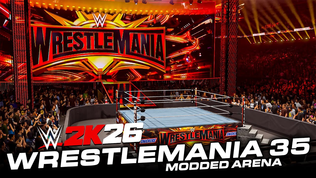 WWE 2K26: This WrestleMania Arena Look To Realistic!