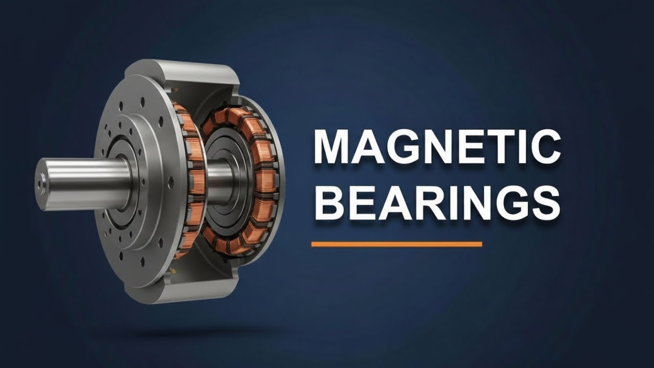How Magnetic Bearings Remove Friction From Industrial Machines