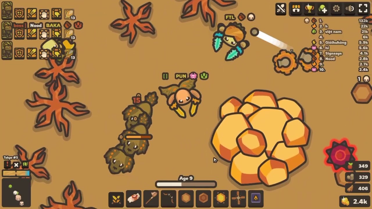 taming.io triple & kill comp