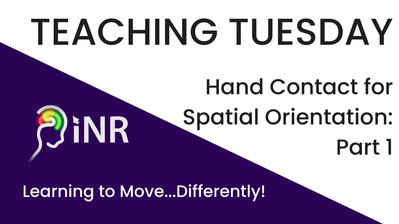 Bobath Concept: Hand Contact for Spatial Orientation: Part 1.