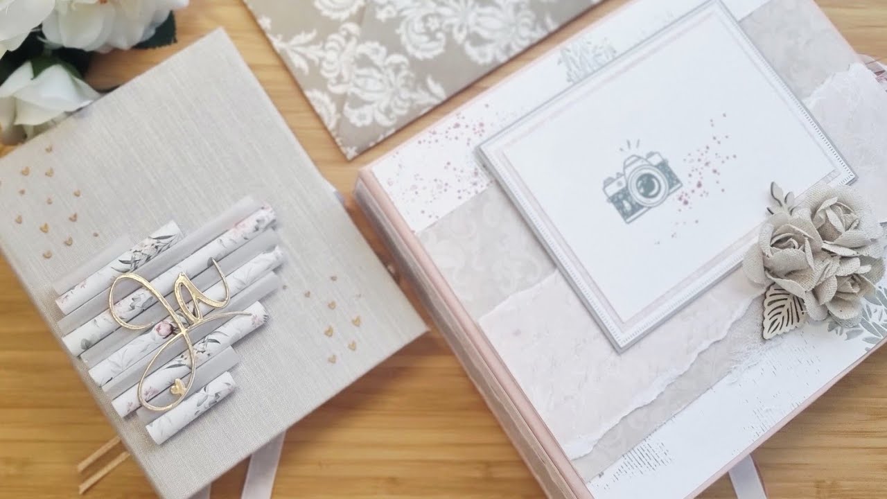 Minialbum basteln , Hochzeitsalbum Verkauf, kurzes Update, Quasselvideo,