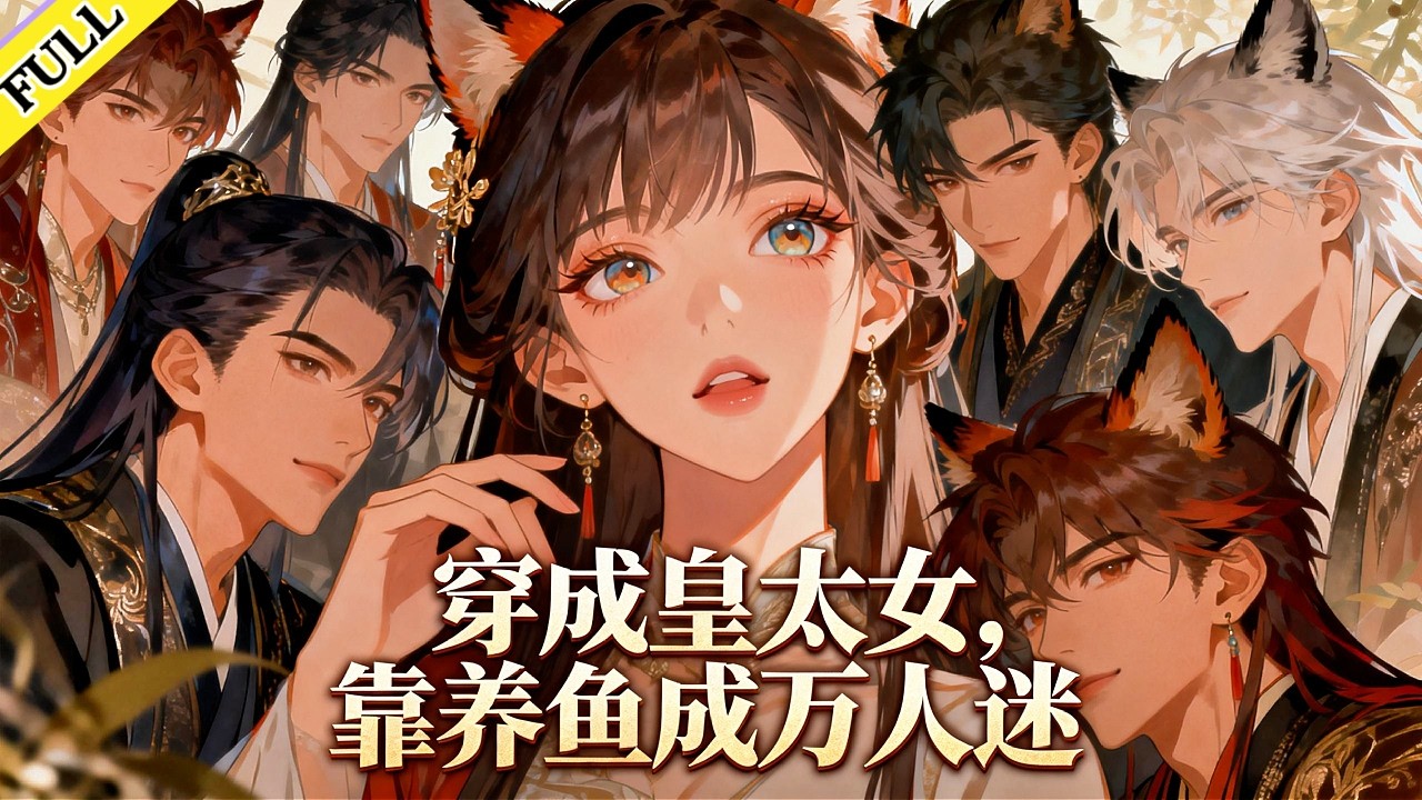 【FULL】《穿成皇太女，我靠養魚成萬人迷》完整版！美女穿成古代獸世皇太女，她覺醒撩漢系統。前世海王天賦拉滿，一手養魚絕技讓衆男神爭風吃醋。魅力技能輪番解鎖，最終全員淪陷，她成了獸世第一萬人迷。#動漫