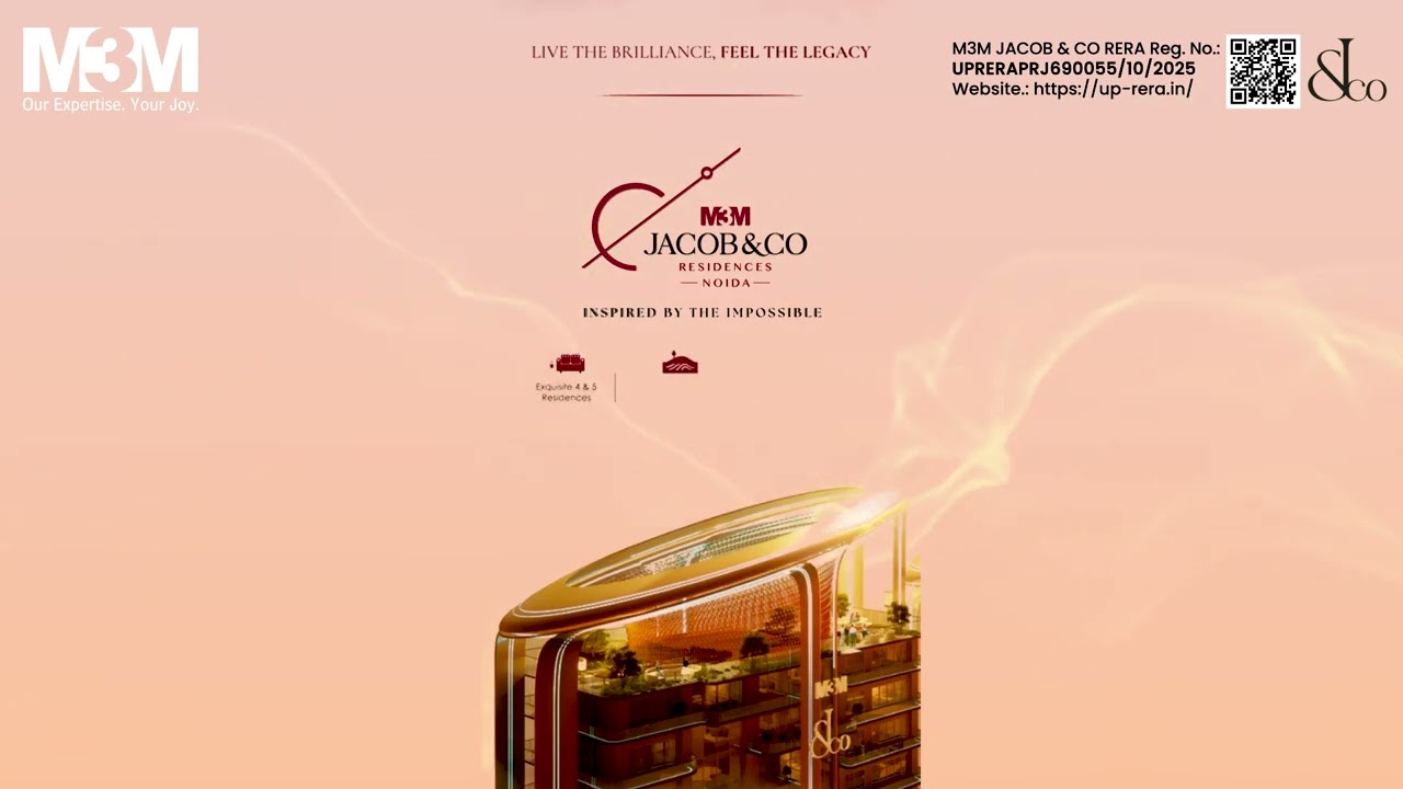Luxury Apartments in Noida| M3M Jacob & Co New Project in Sector 97