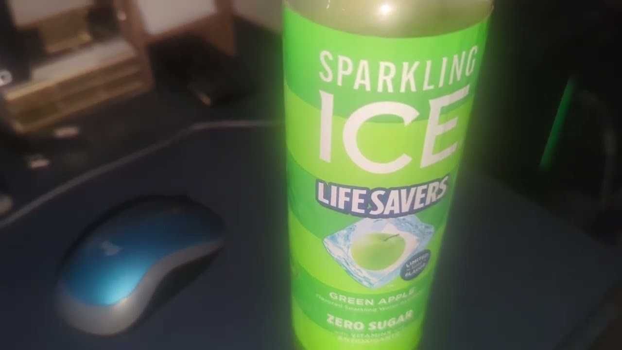 Sparkling Ice Lifesavers Green Apple Review!