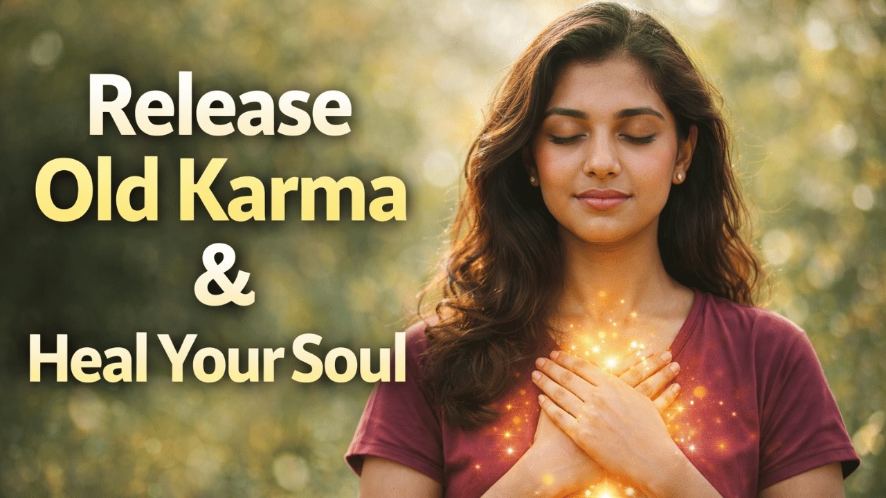 Karmic Healing Affirmations | Release Old Karma, Emotional Pain & Past Burdens | Deep Cleansing