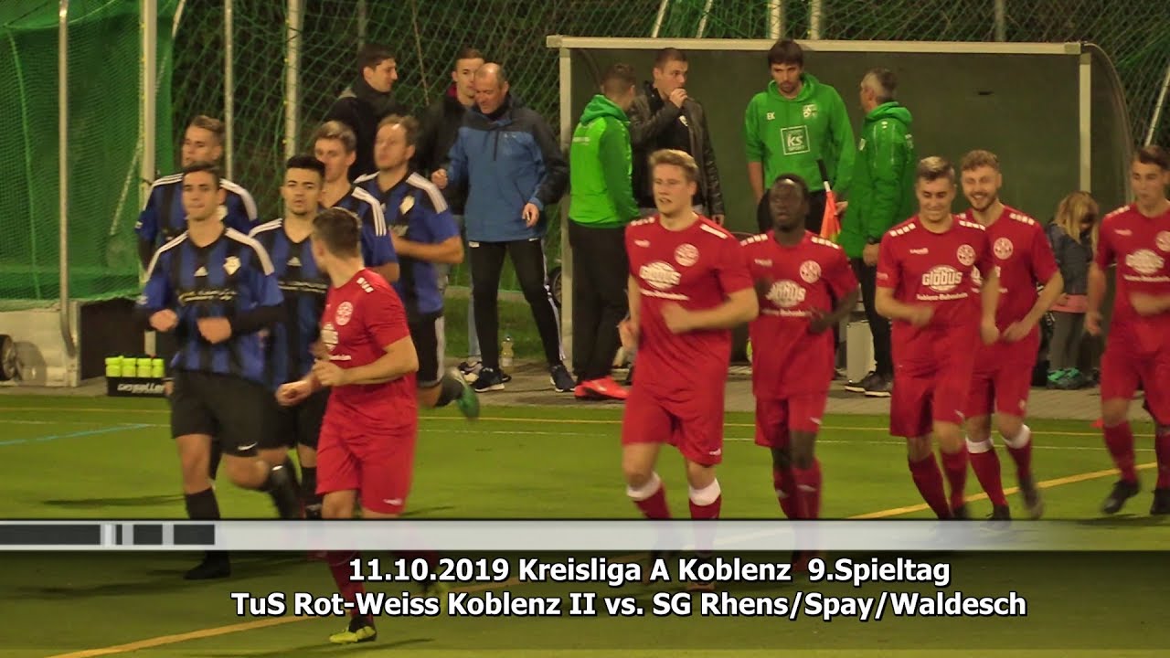 TuS Rot-Weiss Koblenz II vs. SG Rhens/Spay/Waldesch