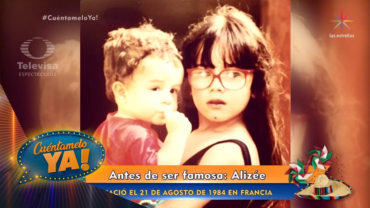 ¿Cómo era Alizée antes de ser famosa? | Cuéntamelo YA!