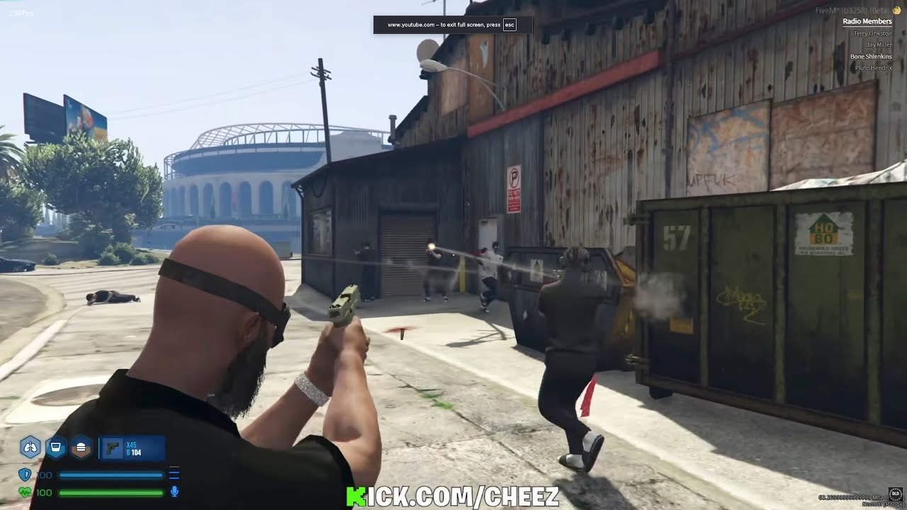 DLD VS JESSE DIVINES' CREW IN LA PUERTA FIGHT #3 | MULTI-POV | Checkmate RP | GTA RP