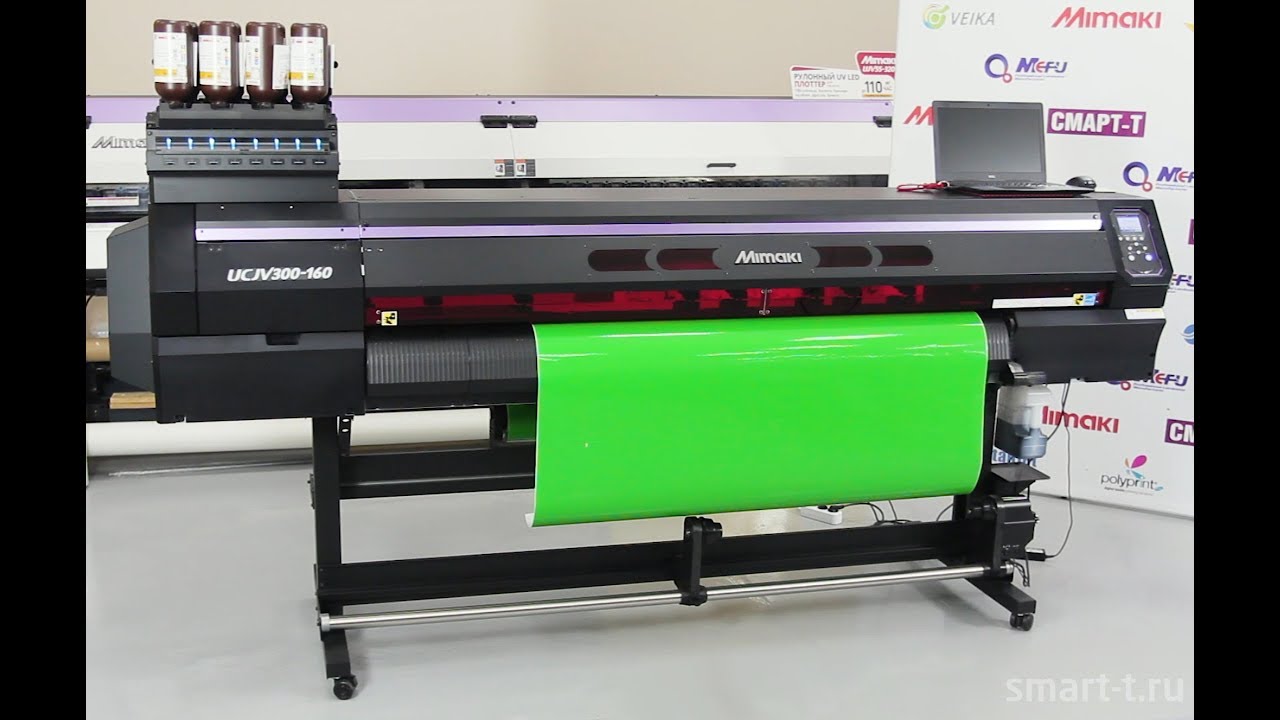 УФ-плоттеры Mimaki серий UCJV150 и UCJV300
