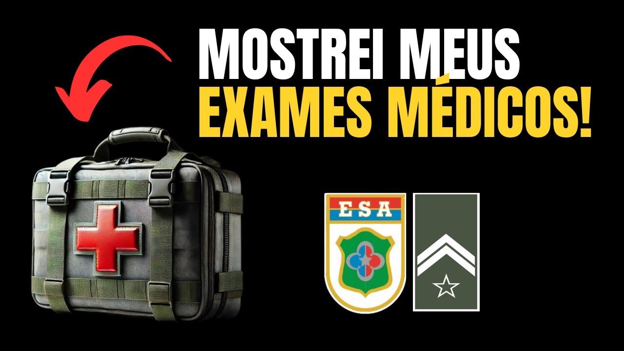 BIZUREI TODOS OS EXAMES DA INSPEÇÃO DE SAÚDE DA ESA (CFGS 2025/26)