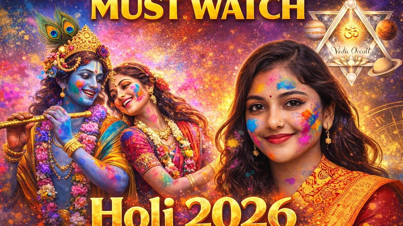 Why Is Holi Called the Festival of Colors? Real Meaning #astrology #holi #2026 #radhakrishna #colour