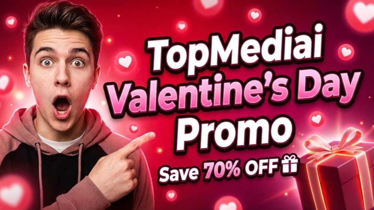 TopMediai Valentine&rsquo;s Day Promo Code &mdash; Save Up to 70% + EXTRA 20% OFF | All-in-One Video Generator