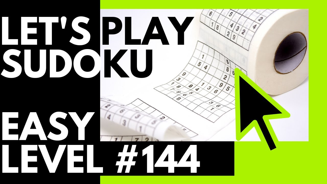 Sudoku Game 2024 | Math Tutor Edu | Easy Level | Sudoku 144
