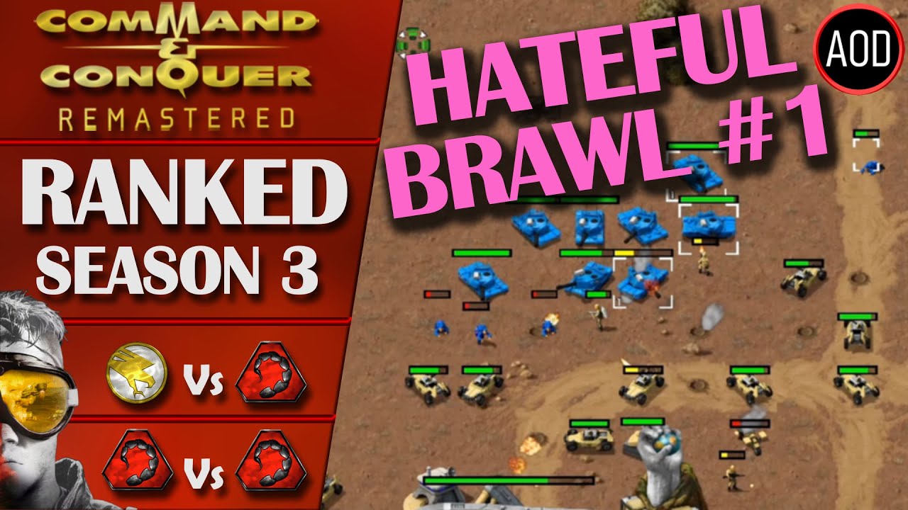 Command & Conquer Remastered: Tiberian Dawn (C&C TD) - 1v1 Online Ladder / Ranked - Season 3