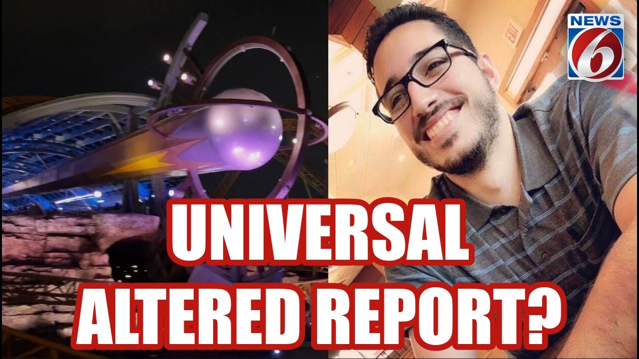 Universal removes 'pre-existing conditions' from coaster death report
