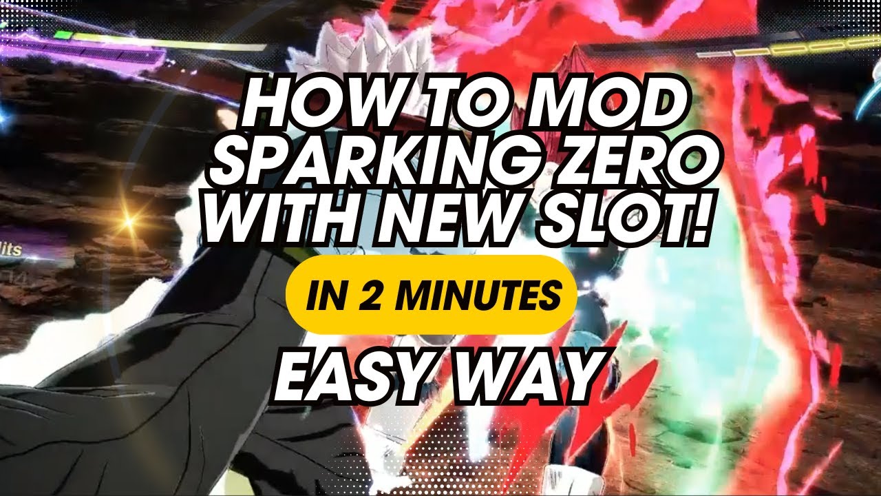 How To Mod Sparking Zero EASILY! | Dragon Ball Sparking Zero Mod Tutorial (PC) with MODLOADER
