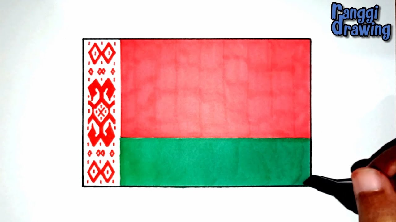 How to Draw The Flag of Belarus