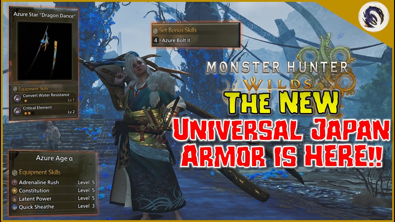 Is the *NEW* USJ Azure Age Armor Any Good?? [MH Wilds]
