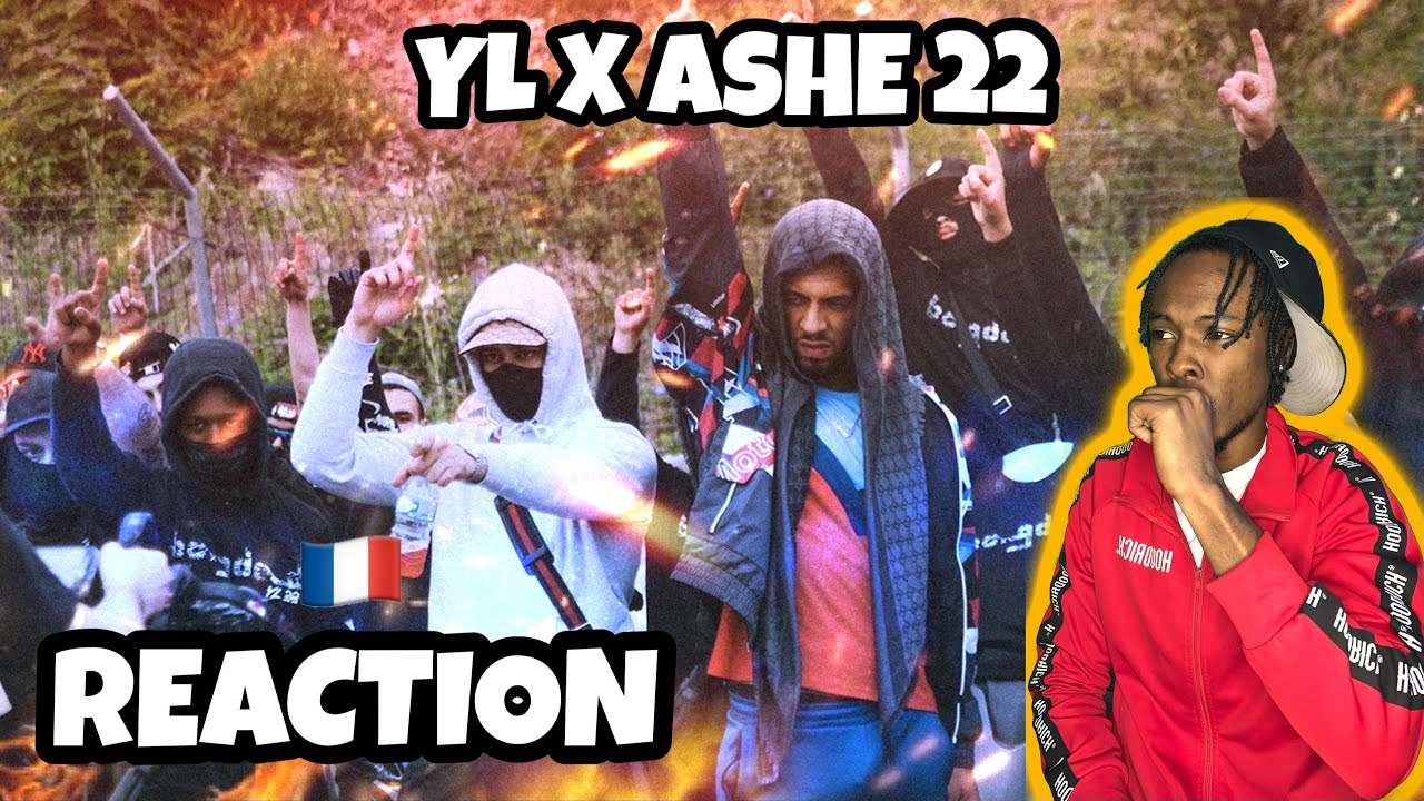AMERICAN REACTS TO FRENCH DRILL RAP! YL - Bagdad ft Ashe22  (Clip officiel)
