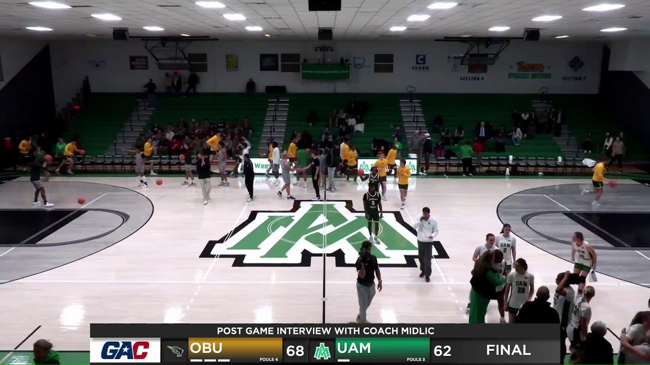 UAM WBB vs. Oklahoma Baptist University