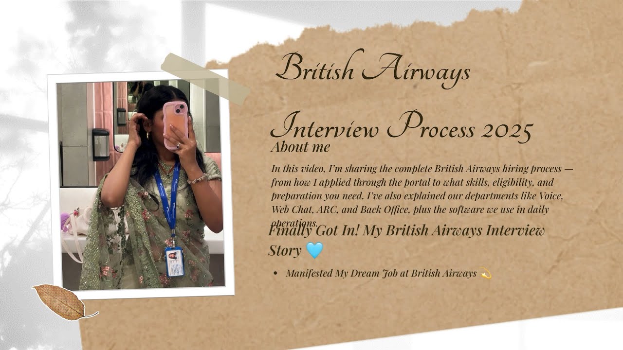 British Airways Interview Process 2025 💼 | Step-by-Step Guide!
