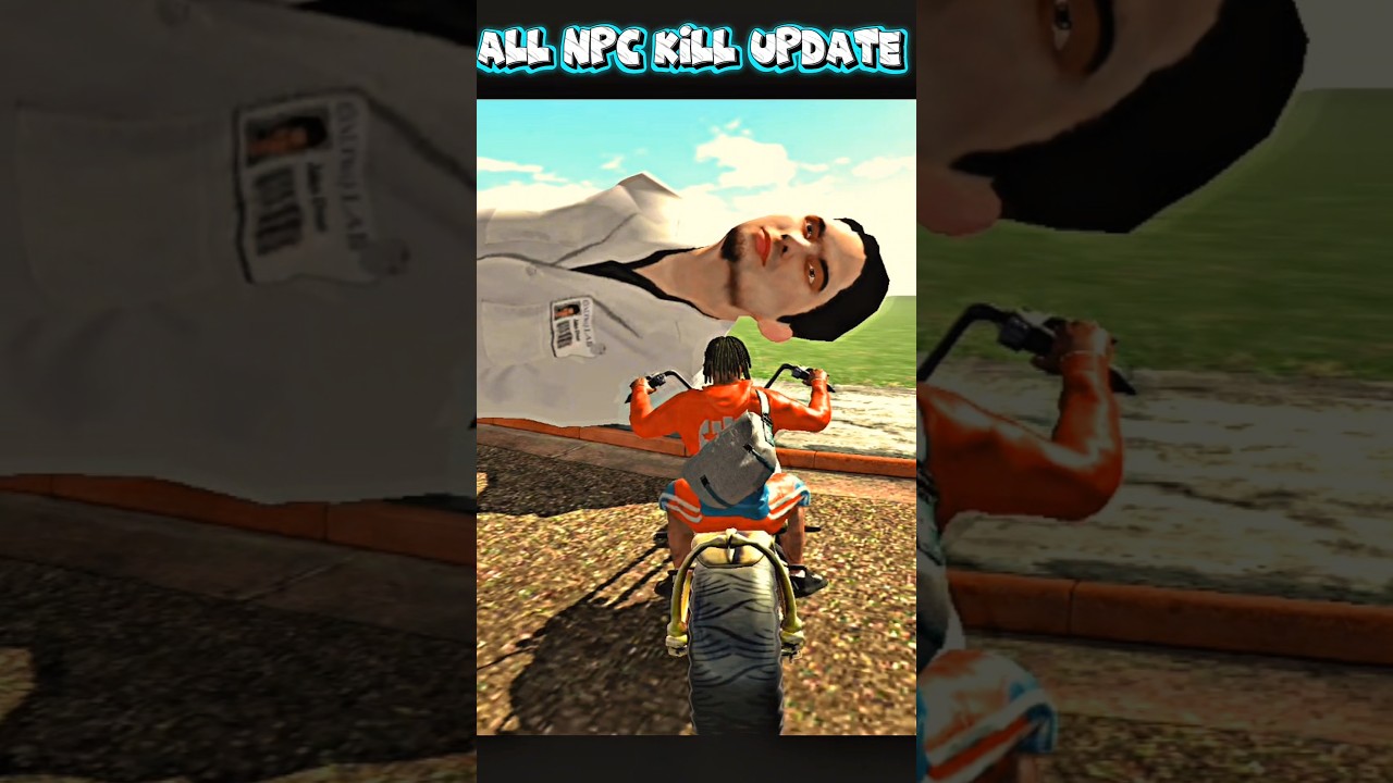 🤯ALL NPC KILL UPDATE 💥 Indian bike driving 3D #gaming #indianbikedriving3d #shorts #trending