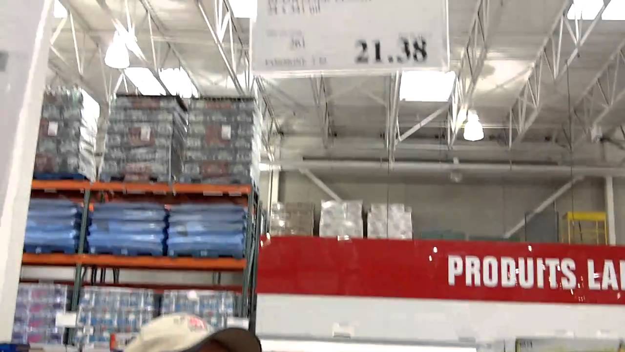 dad at costco...cheap beer!