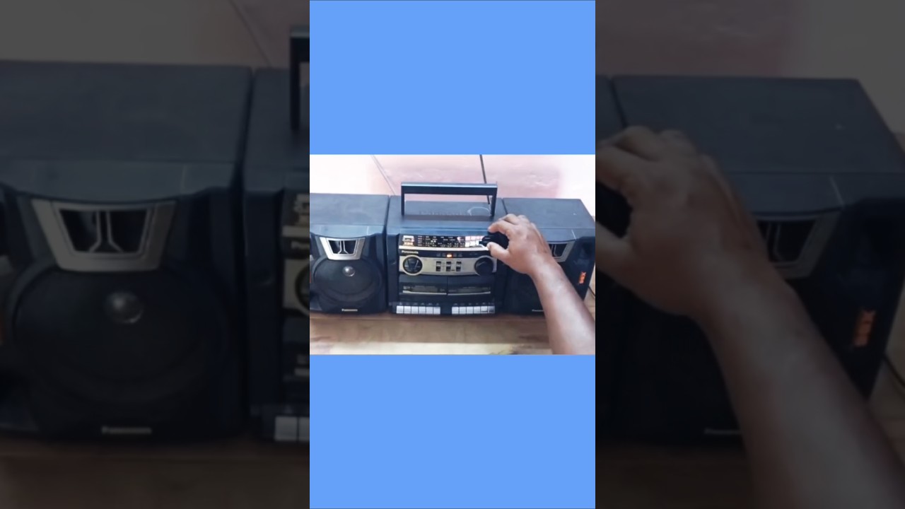 new model Panasonic RX-850CT big sound stereo boombox recorder