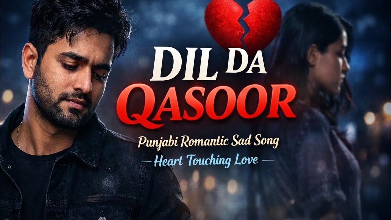 Dil da Qasoor  punjabi romantic sad song | heart touching 